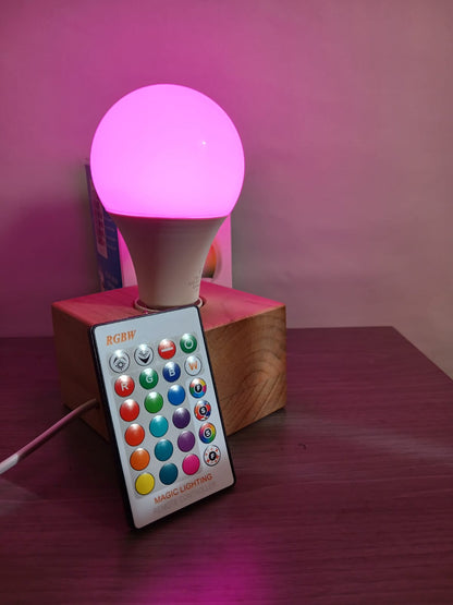 Ampolleta Led RGB 15W + Control remoto