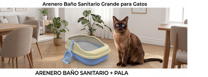 Arenero para gato + Pala