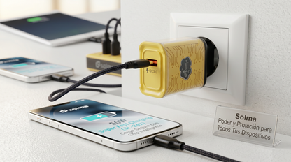 Cargador de celular tipo C 50w