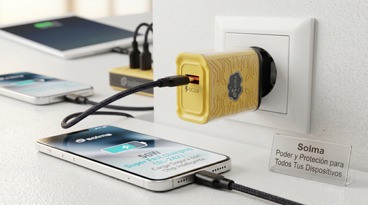Cargador de celular tipo C 50w