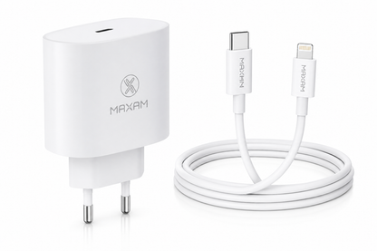 Cargador Iphone Lightning 3A USB-C Iphone 25W 1 Entrada