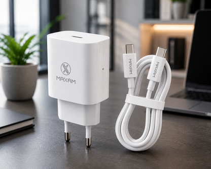 Cargador de Teléfono IPhone Tipo C TZ-5101C 25W 1 Entrada