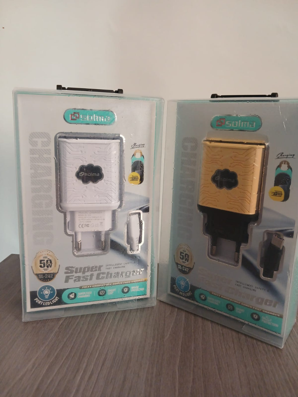 Cargador de celular tipo C 50w