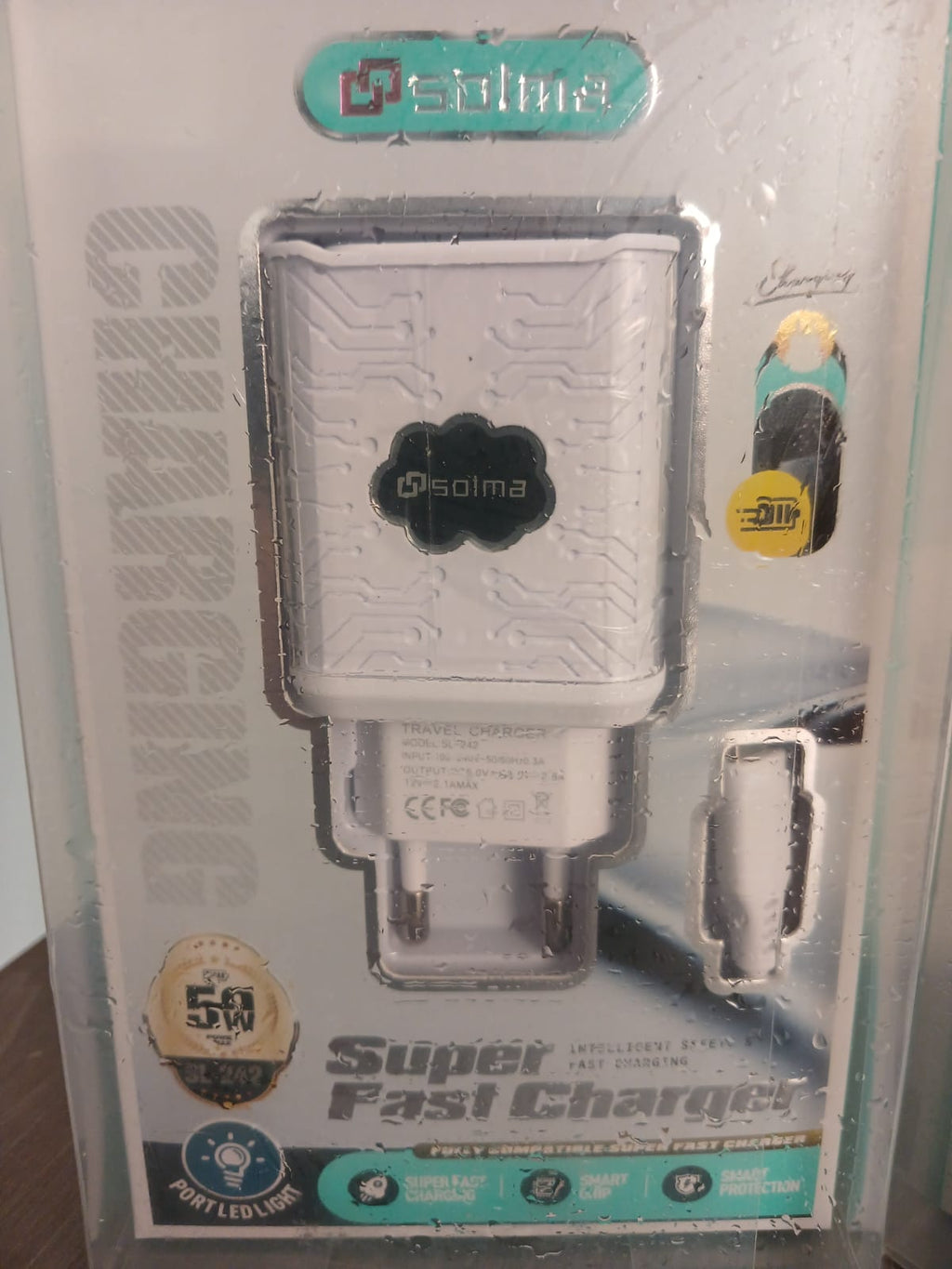 Cargador de celular tipo C 50w