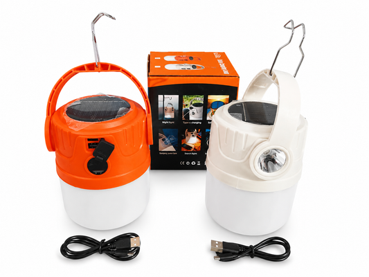 Linterna solar camping