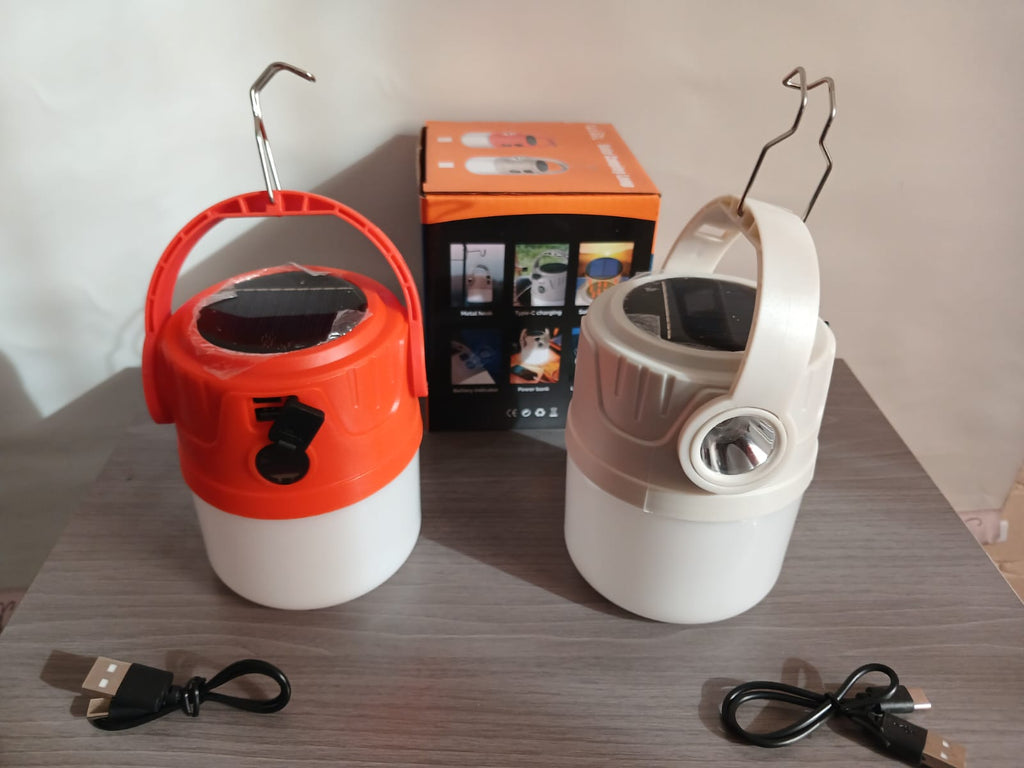 Linterna solar camping