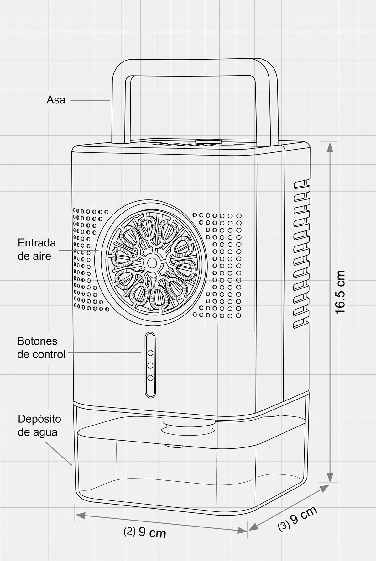 Mini Máquina de Burbujas a Pila
