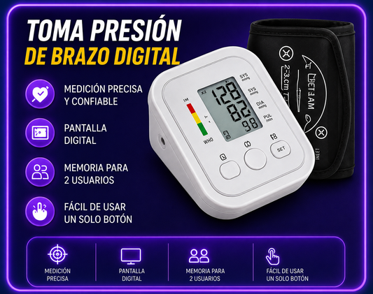 Toma presión brazo