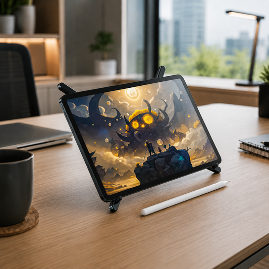 Soporte Magnético Plegable 3 en 1 (notebook, tablet, celular)
